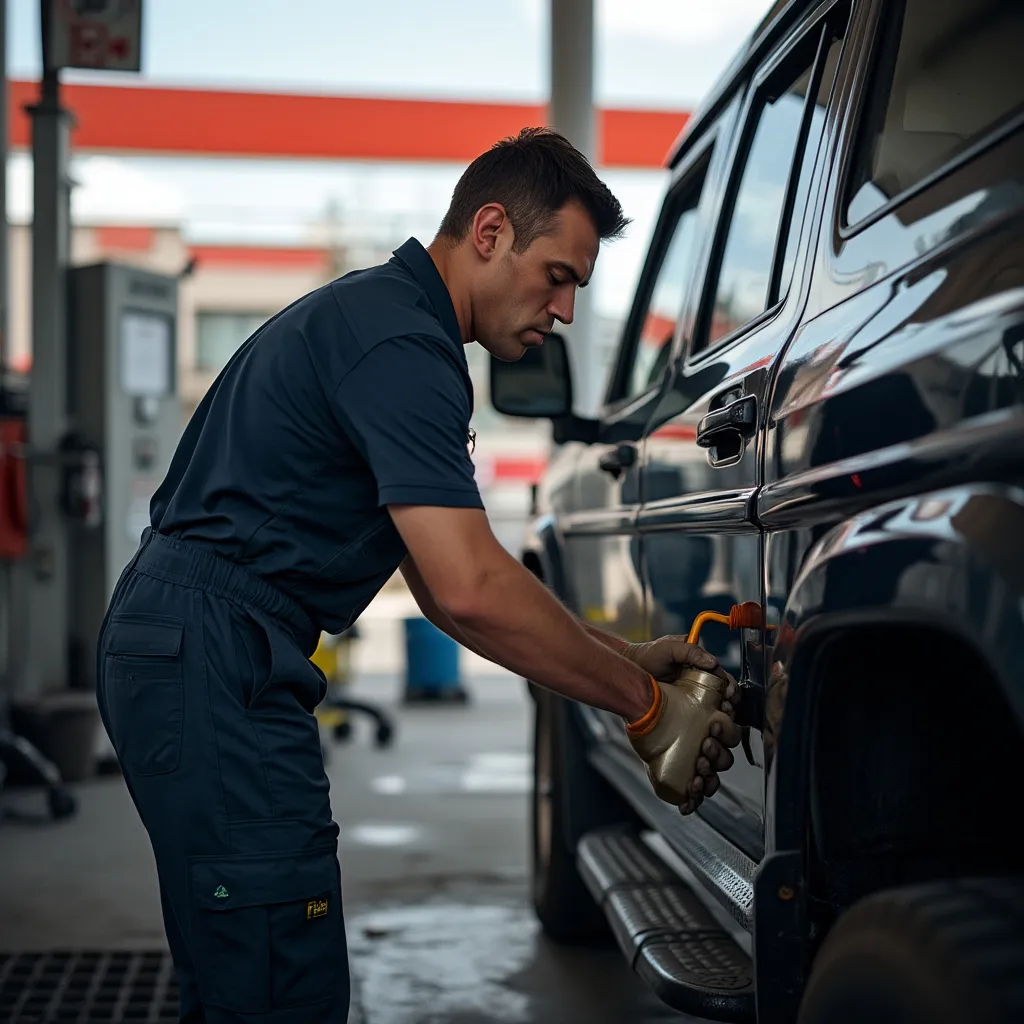 Servicio de lubricentro y cambio de aceite